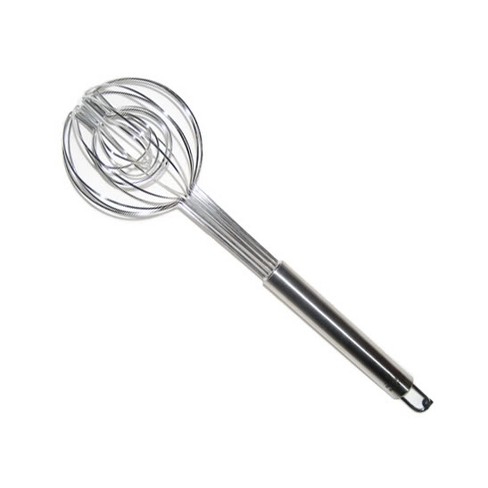 Amytalk 3 Pack 9, 10, 12 inch Balloon Whisk Double Balloon Wire  Whisk Blending Whisking Beating Stirring Egg Beater Stainless Steel(with  inside Ball): Home & Kitchen