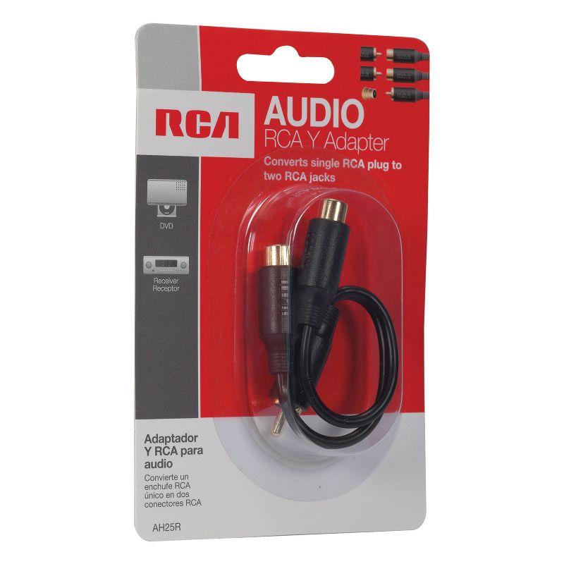 1 Male to 2 Females RCA Y-Adapter, 4 of 10