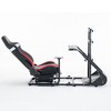 APRILSOUL Enhanced and stable racing wheel cockpit, compatible with Fanatec, PXN, Thrustmaster, and Logitech adjustable driving simulators - 4 of 4