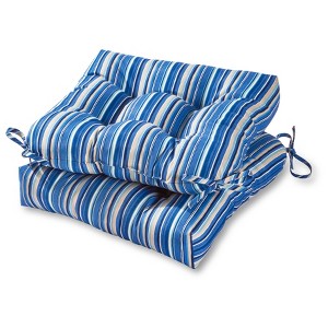Kensington Garden 2pc 20"x20" Outdoor Chair Cushions - 1 of 4