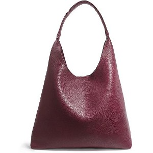 Hobo Bags for Women Soft Vegan Leather Shoulder Handbag Slouchy Tote Purses (Beige) - 1 of 4