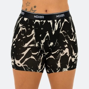 Woxer | Ultra-Soft, Stretchy, No-Dig Waistband | Women's Baller High Waisted 5" Boxer Brief - 1 of 4