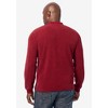 KingSize Soft Waffle Henley - 3 of 4