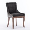Ridstar 2 Piece Dining Chairs, Armless Chair For Dining Room-Black - 2 of 4