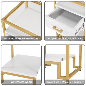 Nightstand with Storage Drawer - 1 of 4