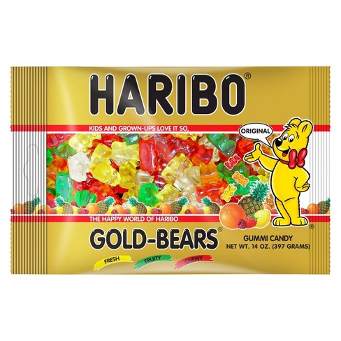 haribo bears candy target gold gummi 14oz gummy