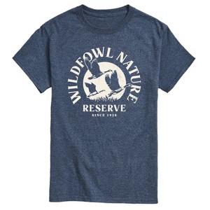 Men's - Instant Message - Wildfowl Nature Reserve Short Sleeve Graphic T-Shirt - 1 of 4