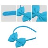 Unique Bargains Bow Headband Fashion Cute Polyester Hairband for Teenager 5.9x4.4 Inch - 3 of 4