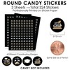 Big Dot of Happiness Law School Grad - Future Lawyer Graduation Party Small Round Candy Stickers - Party Favor Labels - 324 Count - 3 of 4
