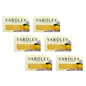 Yardley Lemon Verbena Bath Bar, 4.25 oz Pack of 6 - 1 of 4