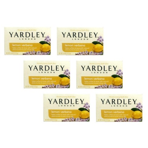 Yardley Lemon Verbena Bath Bar, 4.25 oz Pack of 6 - image 1 of 4