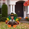 Northlight Lighted Inflatable Fall Harvest Turkey Outdoor Decoration - 4" - 2 of 4