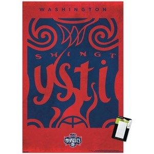 Trends International WNBA Washington Mystics - Logo 25 Unframed Wall Poster Prints - 1 of 4