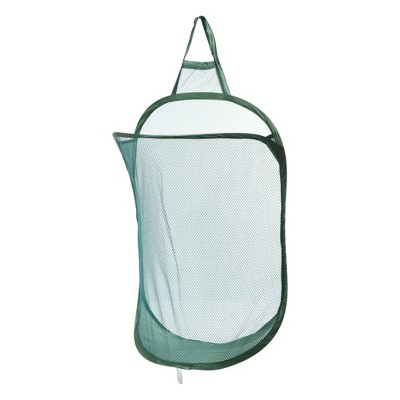 Unique Bargains Wall-mounted Folding Laundry Basket 1 Pc