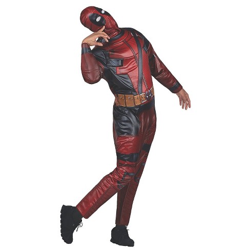 Jazwares Men's Deadpool Qualux Costume - Size One Size Fits Most - Red