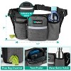 PetAmi Premium Hands Free Dog Leash for 2 Dogs, Adjustable Waist Belt Fanny Pack Dual Bungee for Dog Walking Running Hiking Jogging Biking - 3 of 4
