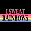 Junior's Design By Humans Rainbow Sweat By ChinUp T-Shirt - 2 of 3
