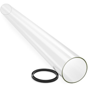 Casafield 49.5" Tall Quartz Glass Tube Replacement for 4-Sided Pyramid Style Outdoor Patio Heaters - 1 of 4