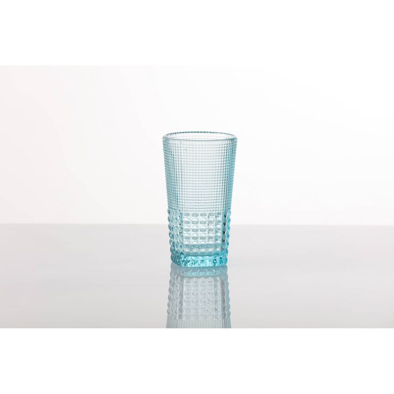 13oz 6pk Crystal Malolm  Ice Beverage Glasses Light Blue - Fortessa Tableware Solutions, 1 of 4