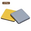 Unique Bargains Self-adhesive Square Chair Leg Protectors for Carpet Hardwood Floors - 3 of 4