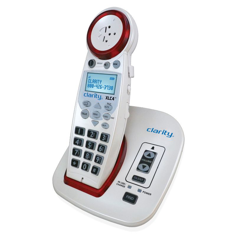 Clarity® DECT 6.0 XLC3.4 Plus Extra-Loud Big-Button Speakerphone with Talking Caller ID, 3 of 5