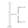 Unique Bargains Home DIY Manicure Double-Ended Nail Art Brush Lace Brush Gel Polish Nail Art Design Pen Paint Tools White 1 Pc - 4 of 4