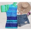 HAPPY BAY Women's Short Sleeve Blouse Shirt Hawaiian Shirts for Women - 4 of 4