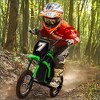 24v Kids Electric Dirt Bike with 350w Motor, 3-Speed Adjustable Up to 14.29MPH, Off-Road Motocross, Includes LED Lights and Music - 2 of 4