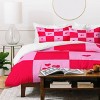 Deny Designs Kids' 3pc Queen Angela Minca Grid Pattern Hearts Duvet and Sham Set - 3 of 4