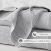 510 Design 4pc Premium Turkish Cotton Plush Bath Towel Set - 3 of 4