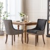 FONTOI 2 PCS Thickened Dining Chair with Nailhead Trim - 4 of 4