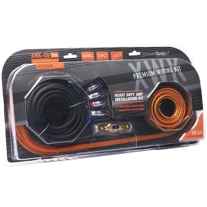 PowerBass XWK-80 - 8 Gauge Premium OFC Amplifier Wiring Kit - 1 of 1