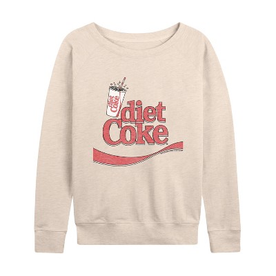 Women's - Diet Coke - Cup Drink Logo Lightweight French Terry Slouchy