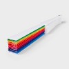 Pride Adult Parade Festival Rainbow Gradient Whip & Flip Fan - 2 of 4