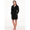 ellos Plus Size Hooded Fleece Robe - 4 of 4