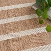 Nourison Positano Modern Stripes Flatweave Outdoor Rug - 4 of 4