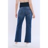 Women's Secret Fit Over the Belly Slim Straight Leg Jeans | Motherhood Maternity - 2 of 4