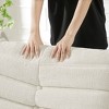 Sapphtopaz Bean Bag Chair Foam Bean Bag Chairs for Adult Sofa Chair Lazy Floor Sofa Accent Chair for Living Room, Apartment or Gaming Venue - 2 of 4