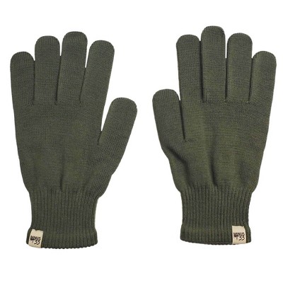 Minus33 Merino Wool Lightweight - Glove Liners Olive Drab Green S