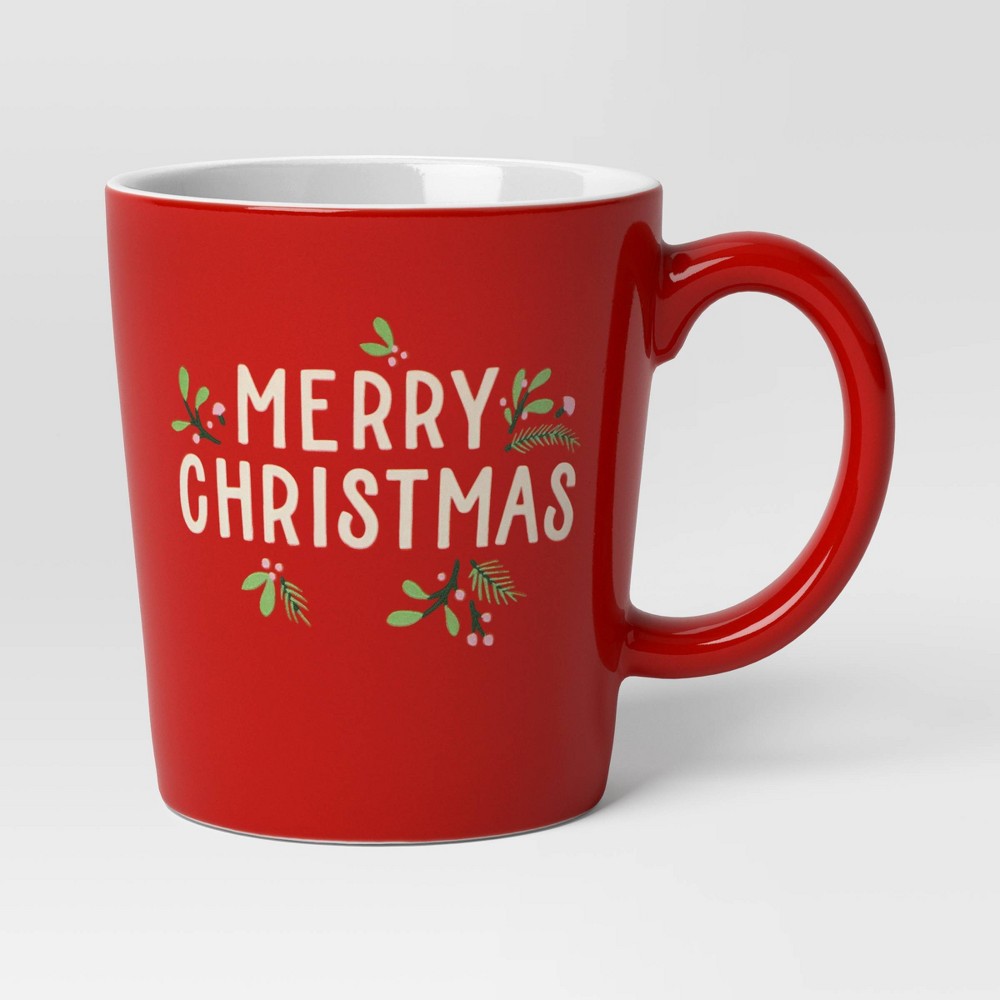 16oz Stoneware Merry Christmas Mug - Wondershop™