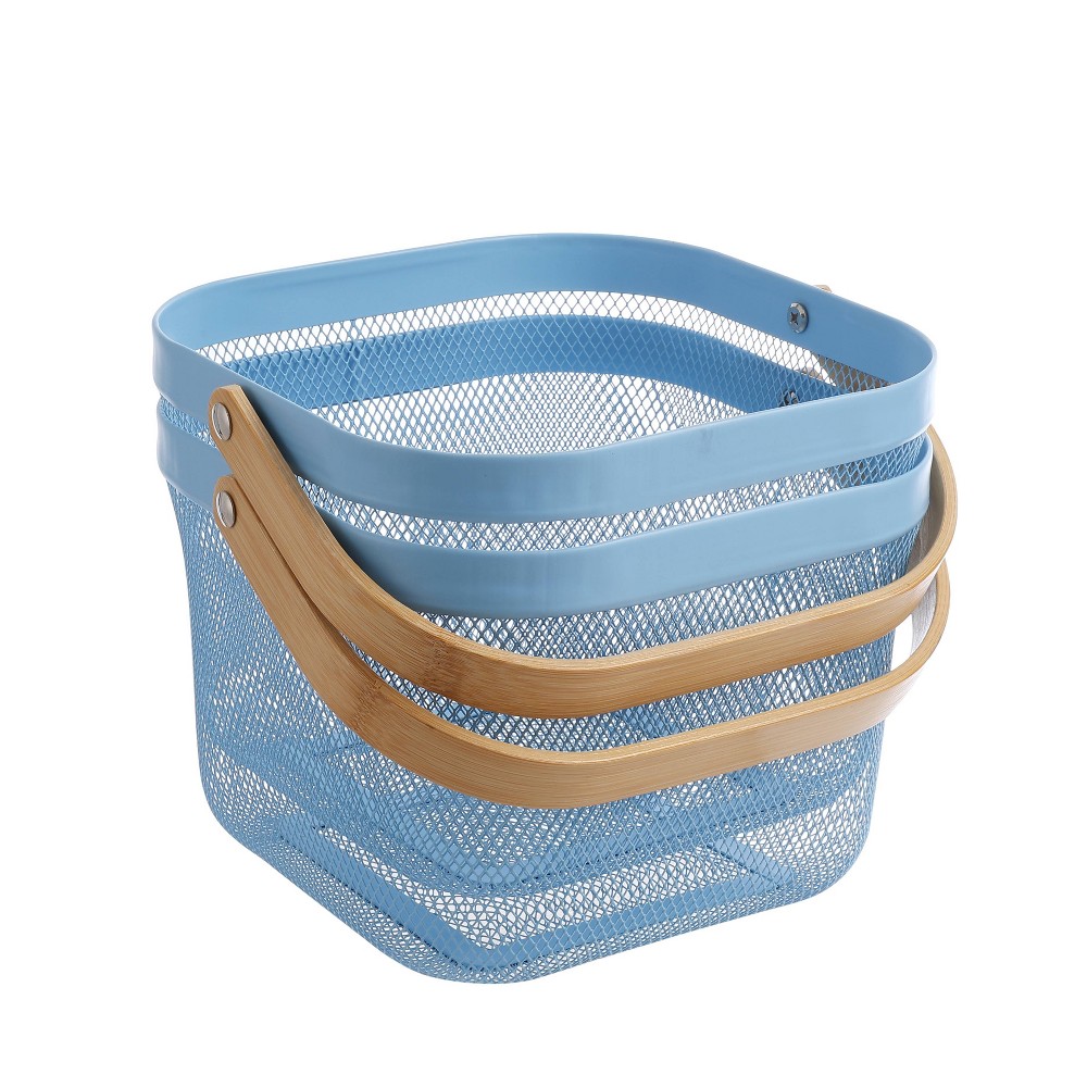 Ezy Storage Mesh Basket 2pk - Blue