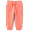 The Children's Place Baby Active Garment Dyed Premium Fleece Jogger Pants - 3 of 4