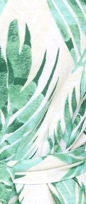 tropical palm leaves
