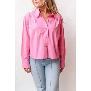 Women's Oceane Pleated Shirt - ETICA - 1 of 3