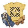 Simply Sage Market Halloween Bat Smiley Face Garment Dyed Tee - 3 of 4