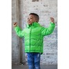 Marvel Avengers Spider-Man Hulk Black Panther Captain America Zip Up Winter Coat Puffer Jacket Toddler to Big Kid - 4 of 4