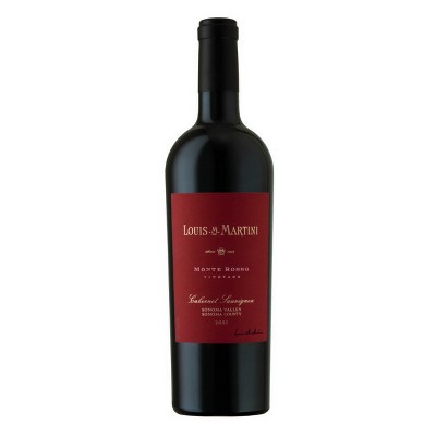 Louis M. Martini Monte Rosso Cabernet Sauvignon Red Wine - 750ml Bottle ...