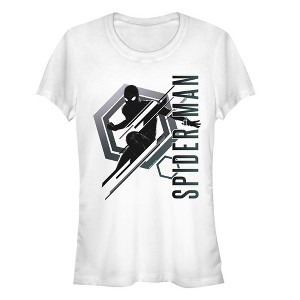Juniors Womens Marvel Spider-Man: Far From Home Darkness T-Shirt - 1 of 3