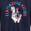 Boys' - Disney - Llamazing Kiddo Graphic Long Sleeve Fleece Sweatshirt - 2 of 4