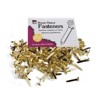 Charles Leonard Brass Plated Paper Fasteners, 3/4", 100 Per Box, 20 Boxes - 2 of 2